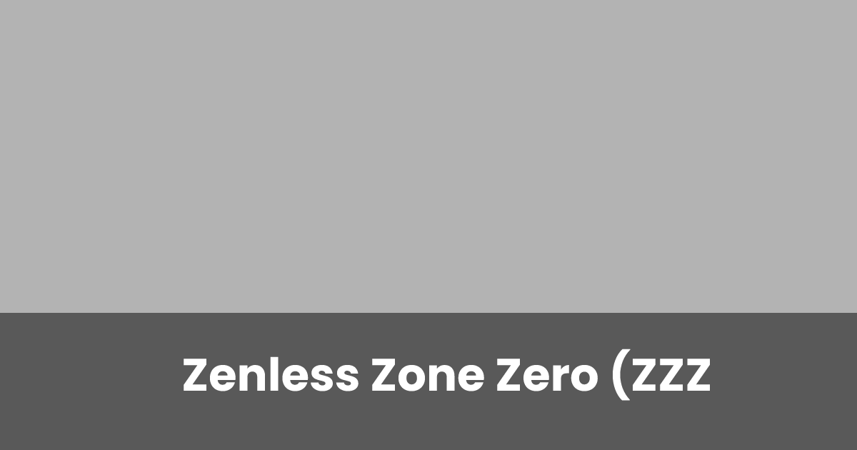Zenless Zone Zero (ZZZ) 1.4 stream: Polychrome Redemption Codes and ...